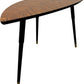 Retro Style Triangular Coffee Table Black Tapered Legs (Pre-Loved)