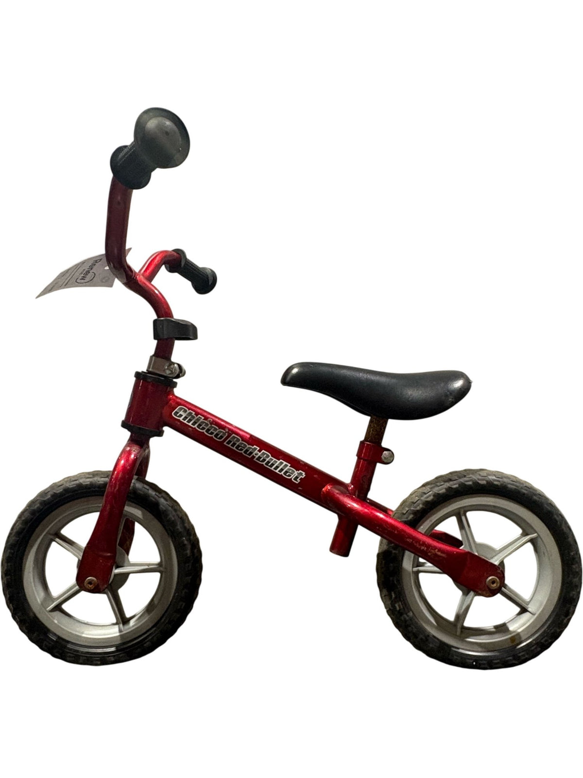 Serviced Chicco Push Bike Red Bullet 12" (Pre-Loved)