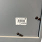 Grey Modern Tall Clock Cabinet With Storage Shelves (Pre-Loved)