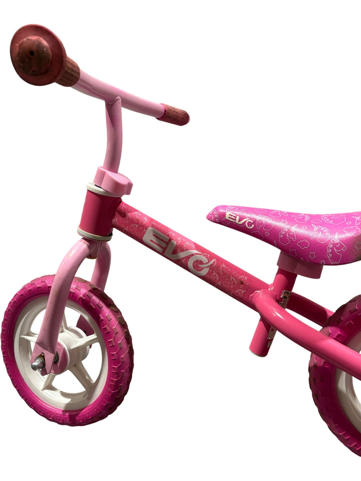 Serviced EVO Push Bike 12" Pink (Pre-Loved)