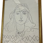 Pablo Picasso Françoise Au Bandeau Framed Art Print (Pre-Loved)