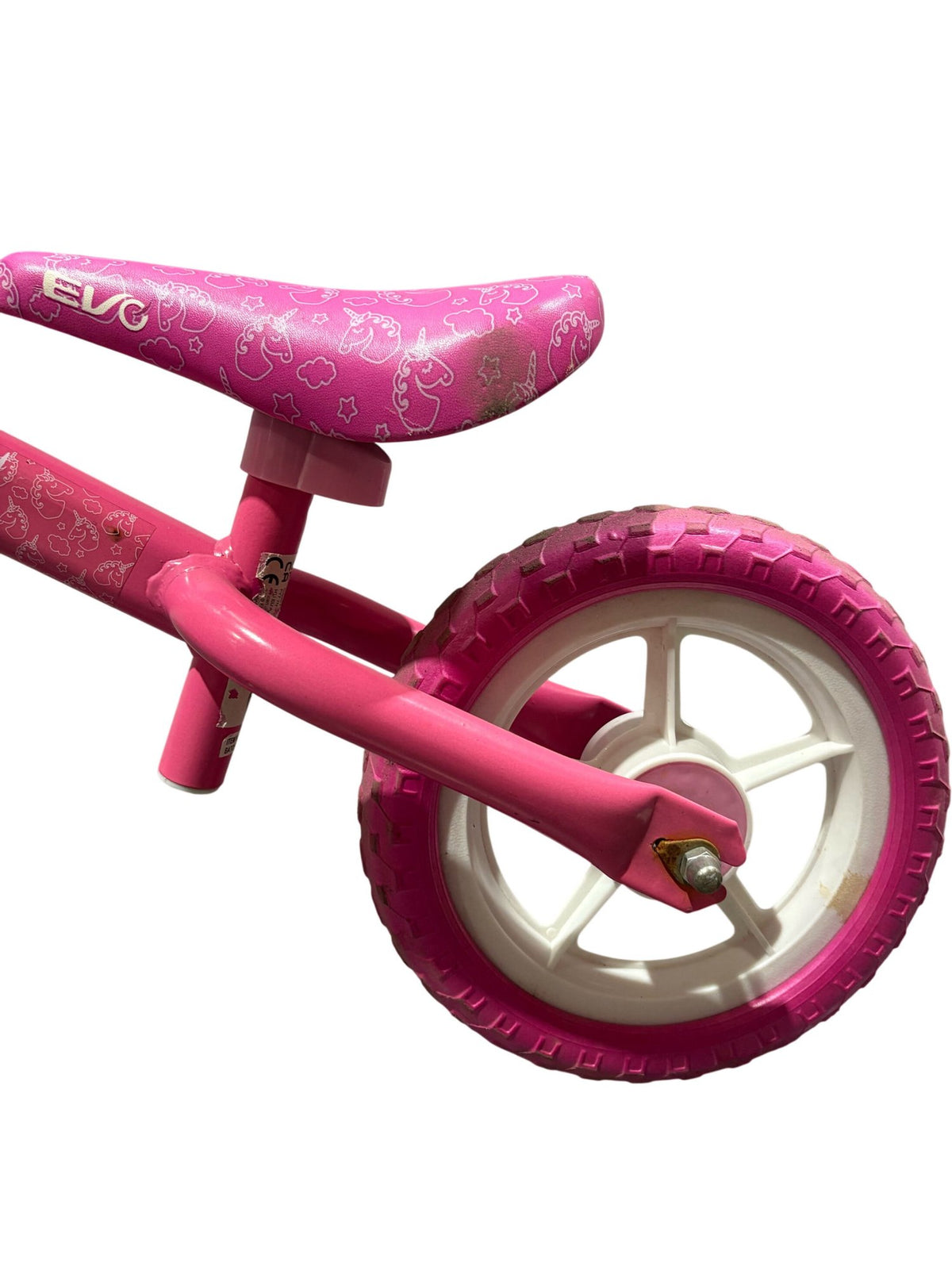 Serviced EVO Push Bike 12" Pink (Pre-Loved)