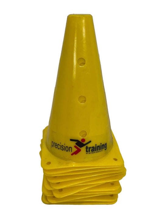 Set Of 12 Precision Training Sports Cones (Pre-Loved)