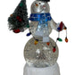 Premier Snowman Water Spinner 22cm Battery Operated and Tested(Unused)