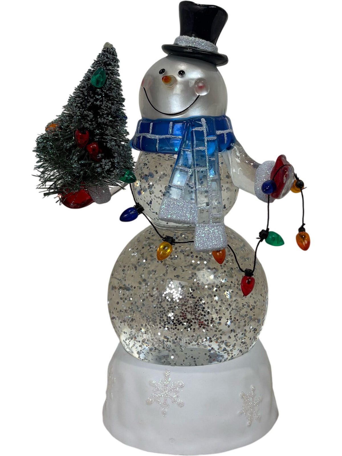 Premier Snowman Water Spinner 22cm Battery Operated and Tested(Unused)
