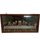 Framed Last Supper Needlepoint Embroidery Religious Wall Art 93.5cm (Pre-Loved)