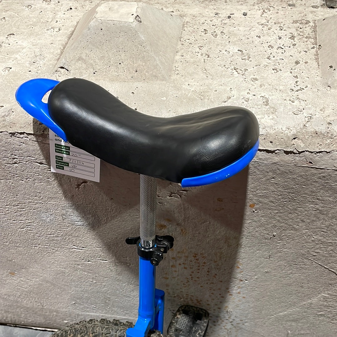 Blue Unicycle (Pre-loved)