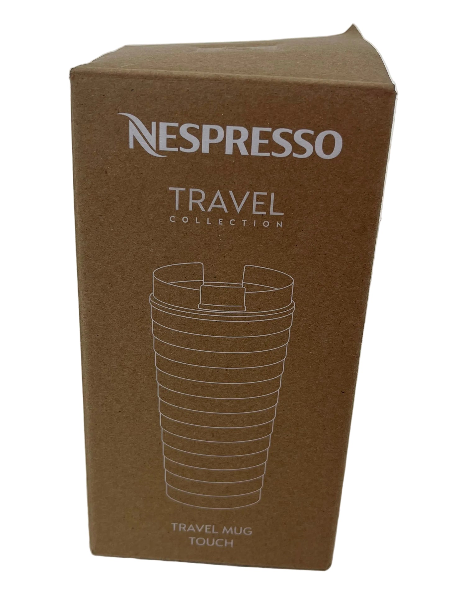 Nespresso Chrome Travel Mug (Unused)