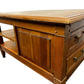 Wooden Square Coffee Table with Drawers & Open Storage (Pre-Loved)