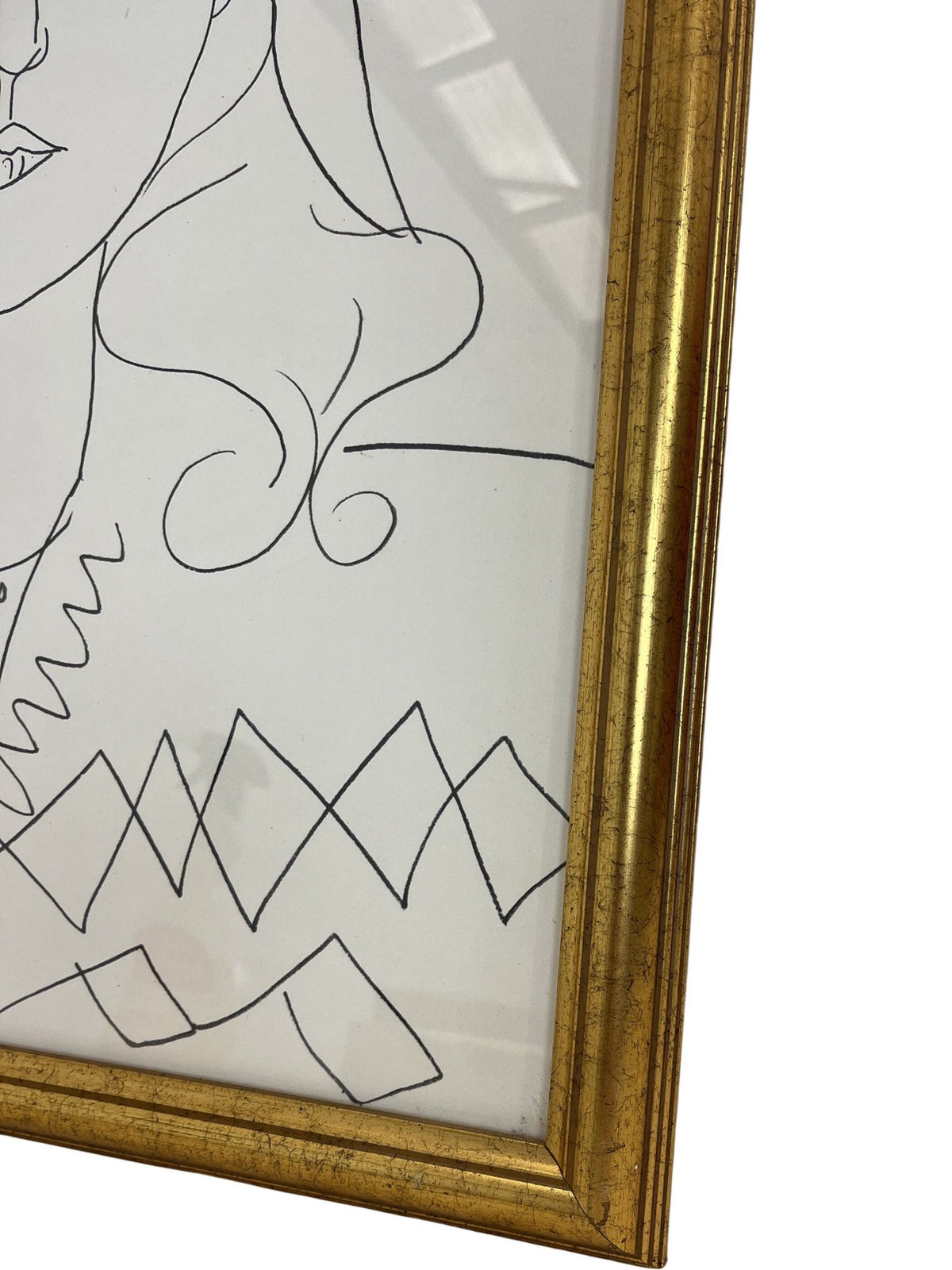 Pablo Picasso Françoise Au Bandeau Framed Art Print (Pre-Loved)