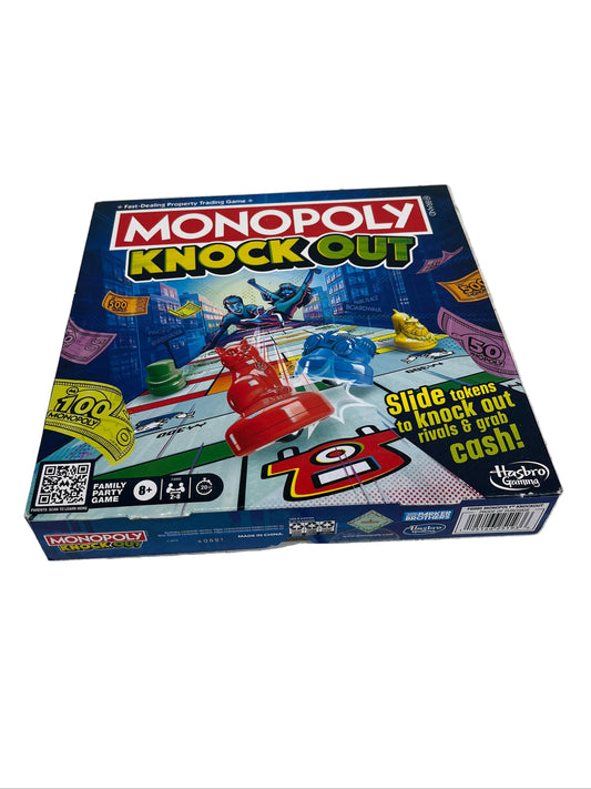 Monopoly Knock Out Board Game (Pre-Loved)