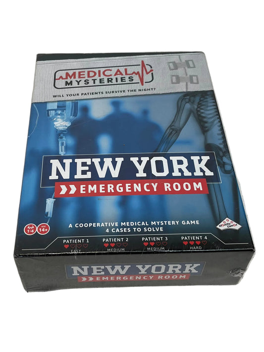 Medical Mysteries New York Emergency Room Game (Unused)