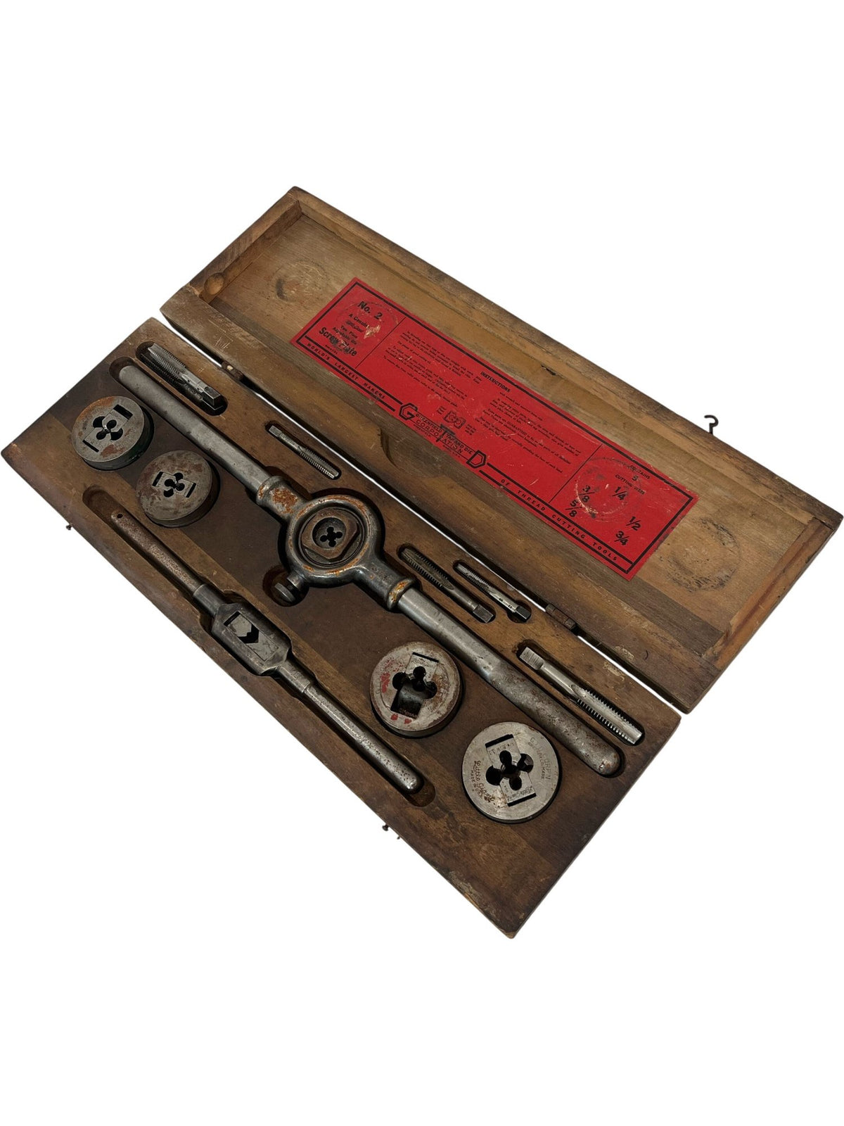 Little Giant No. 2 Tap & Die Set Thread Cutting Tool Kit (Pre-Loved)