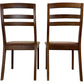 Vintage Wooden Dining Chairs Mid Century Set of 2 (Pre-Loved)