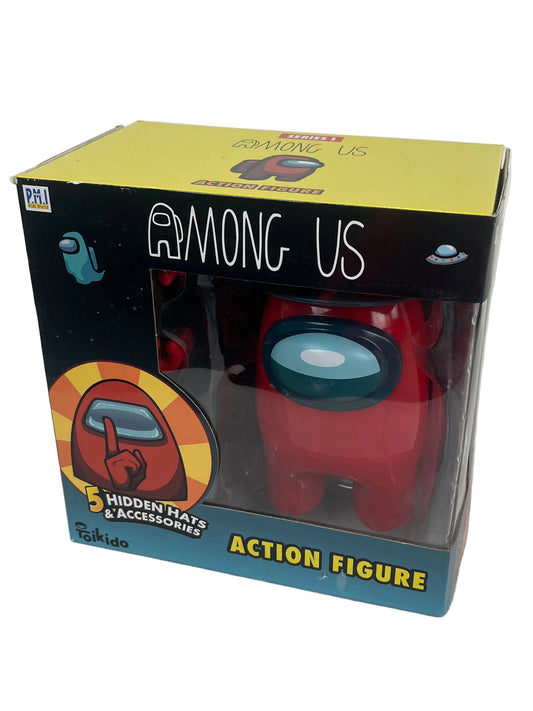 Among Us Red Action Figure (Pre-Loved)