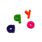 Colourful Magnetic Letters Lower Case (Pre-Loved)