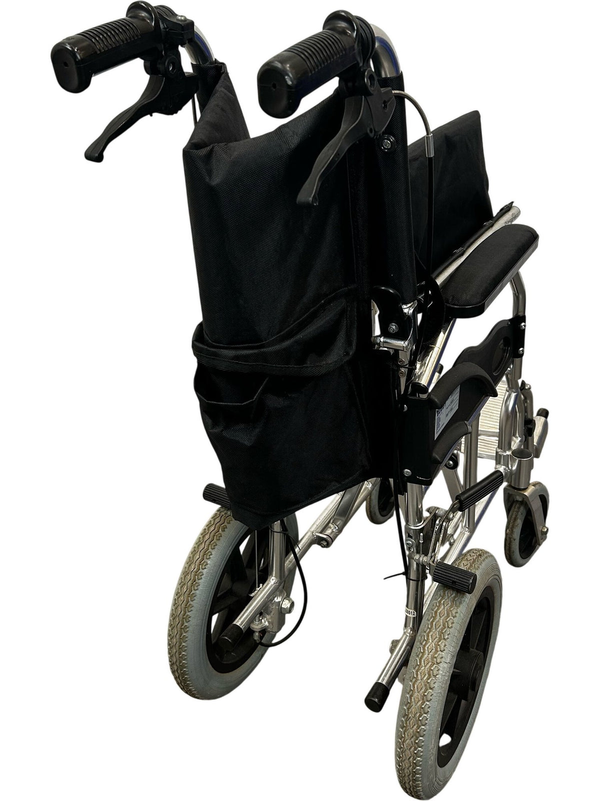 Buddy Folding Transport Wheelchair Detachable Footrests Compact (Pre-Loved)