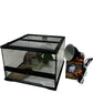 Exo Terra Glass Terrarium with Light Dome & Accessories (Pre-Loved)
