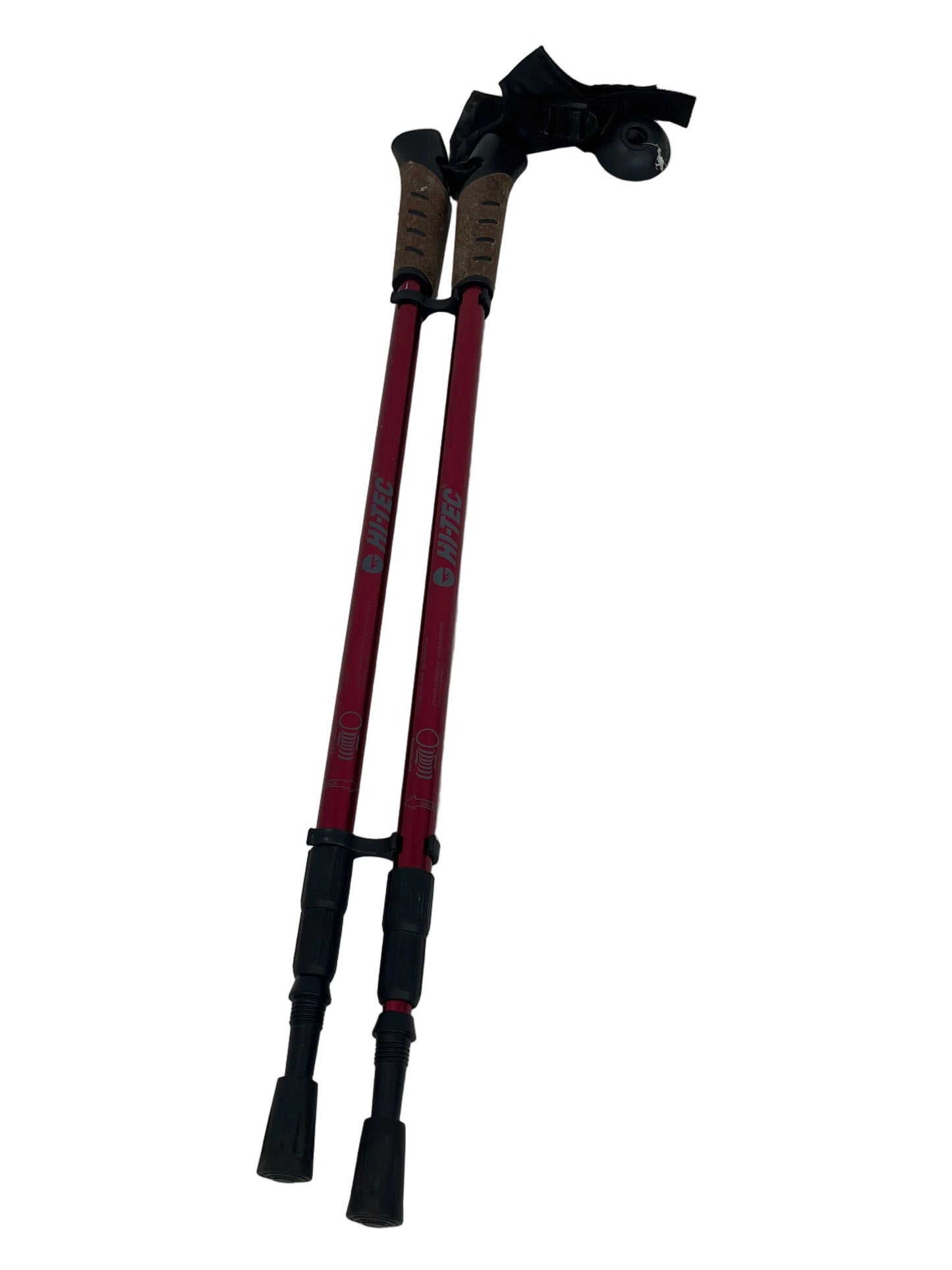 Hi-Tec Red Hiking Trekking Poles (Pre-Loved)