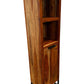 Tall Wooden Storage Cabinet with Shelves and Door Rustic Style (Pre-Loved)