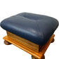 Leather Ottoman Footstool (Pre-Loved)