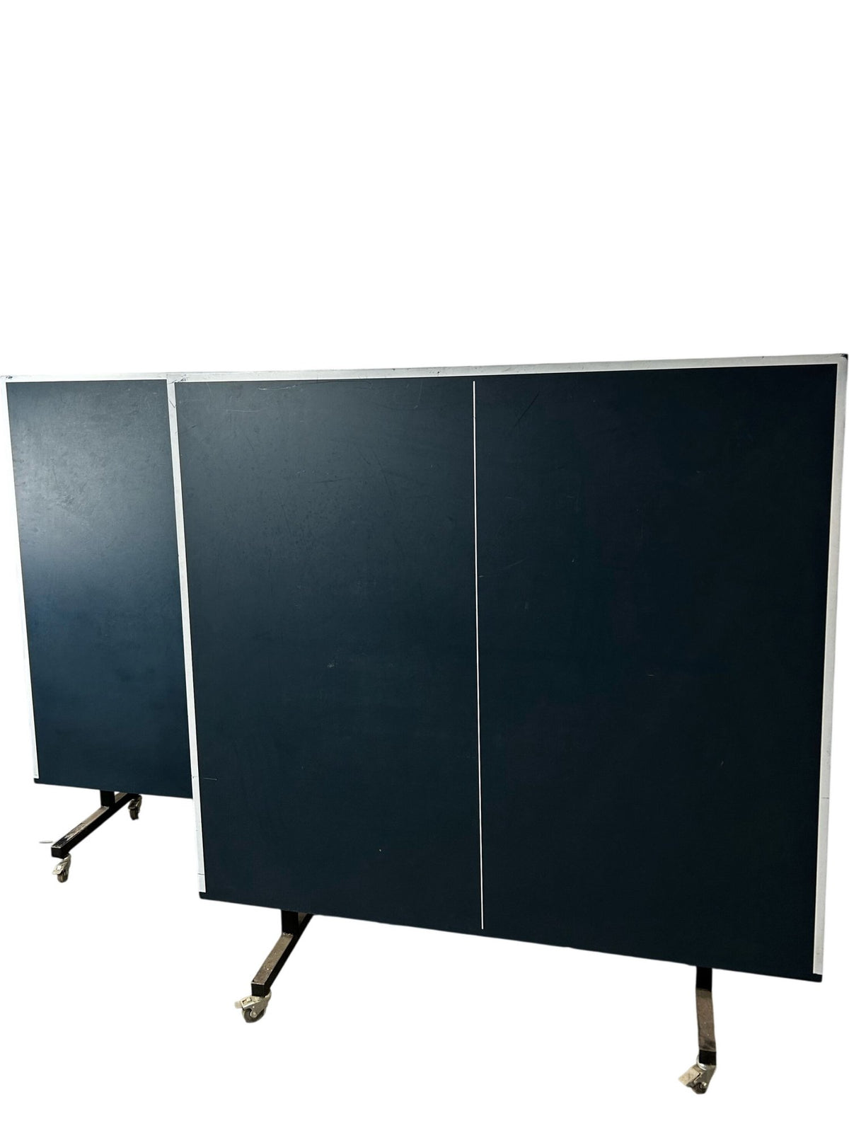 Folding Outdoor Table Tennis Ping Pong Table with Wheels No Net (Pre-Loved)