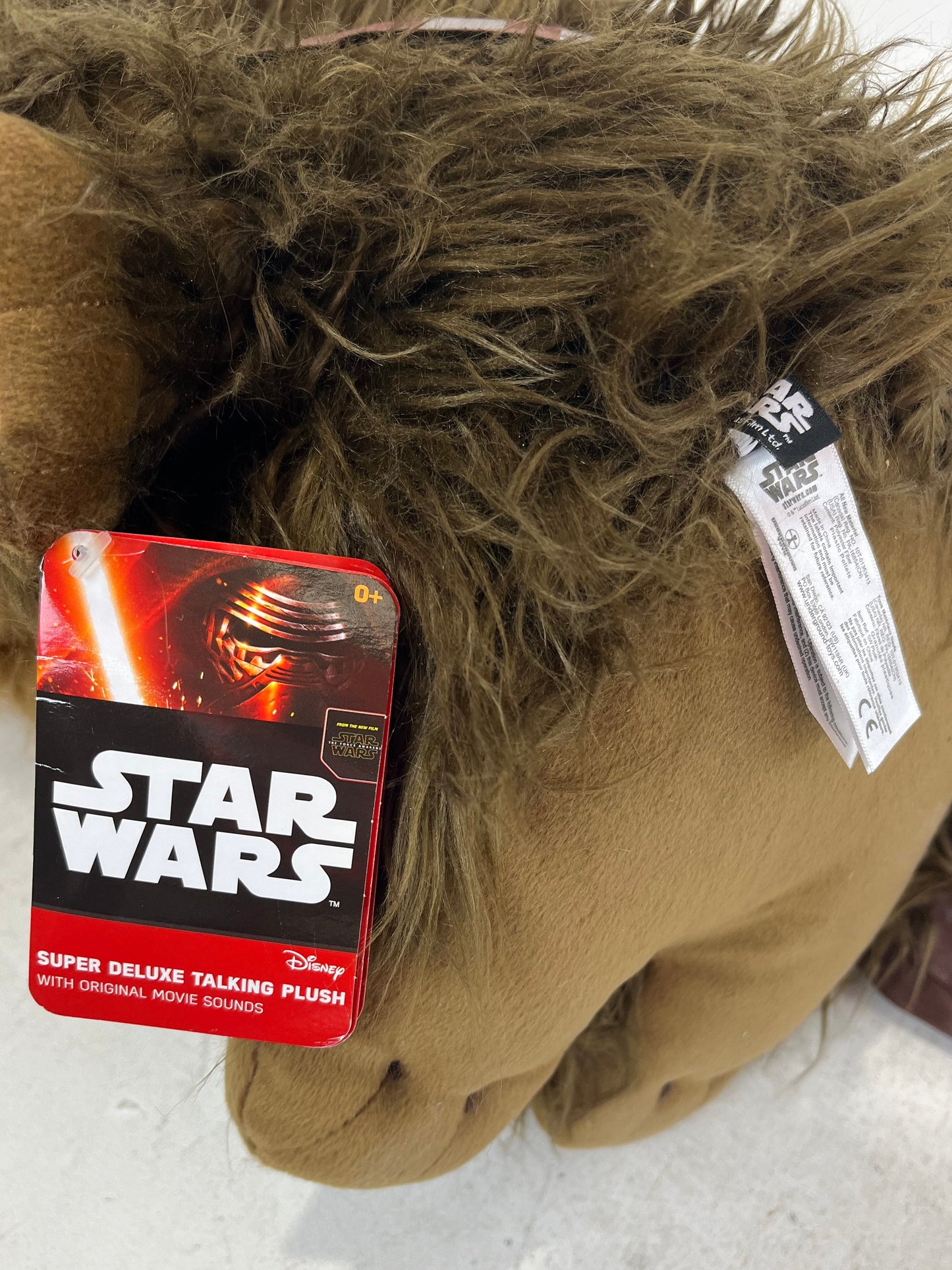 Star Wars Super Deluxe Talking Plush Chewbacca (Pre-Loved)