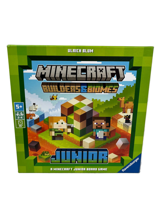 Minecraft Builders And Biomes Junior Board Game (New)