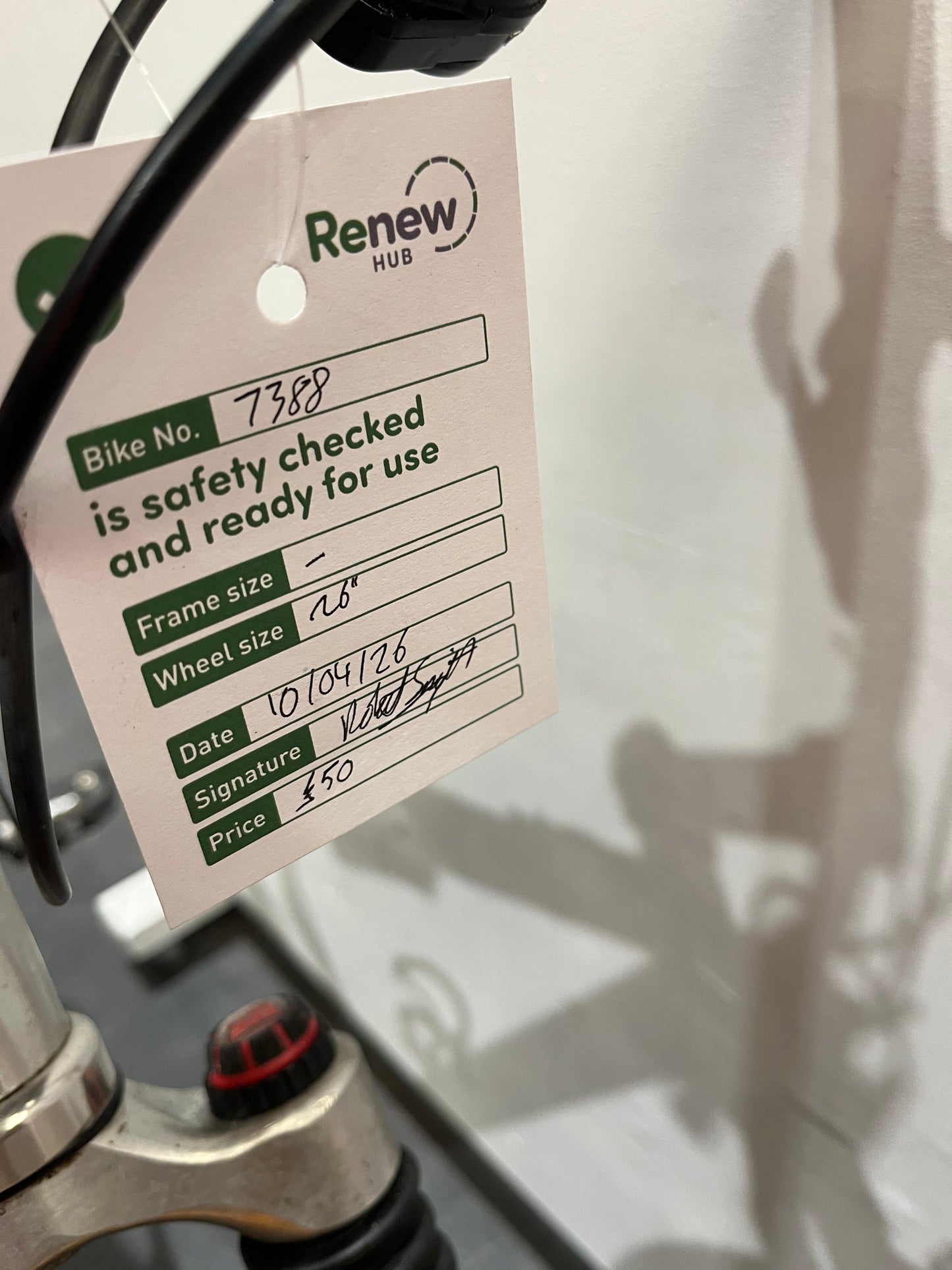 Ventura Silver 26” Bike (Pre-Loved)