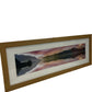 Panoramic Mountain Lake Sunset Framed Landscape Wall Art 99cm (Pre-Loved)
