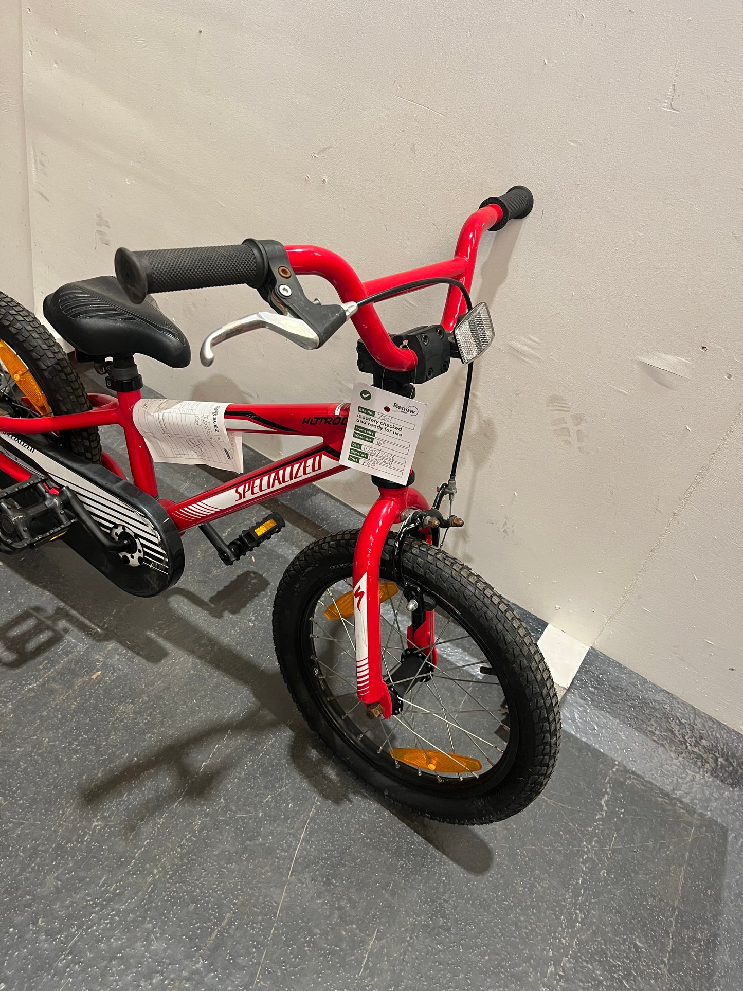 Specialized Red 16” Children’s Bike (Pre-Loved)