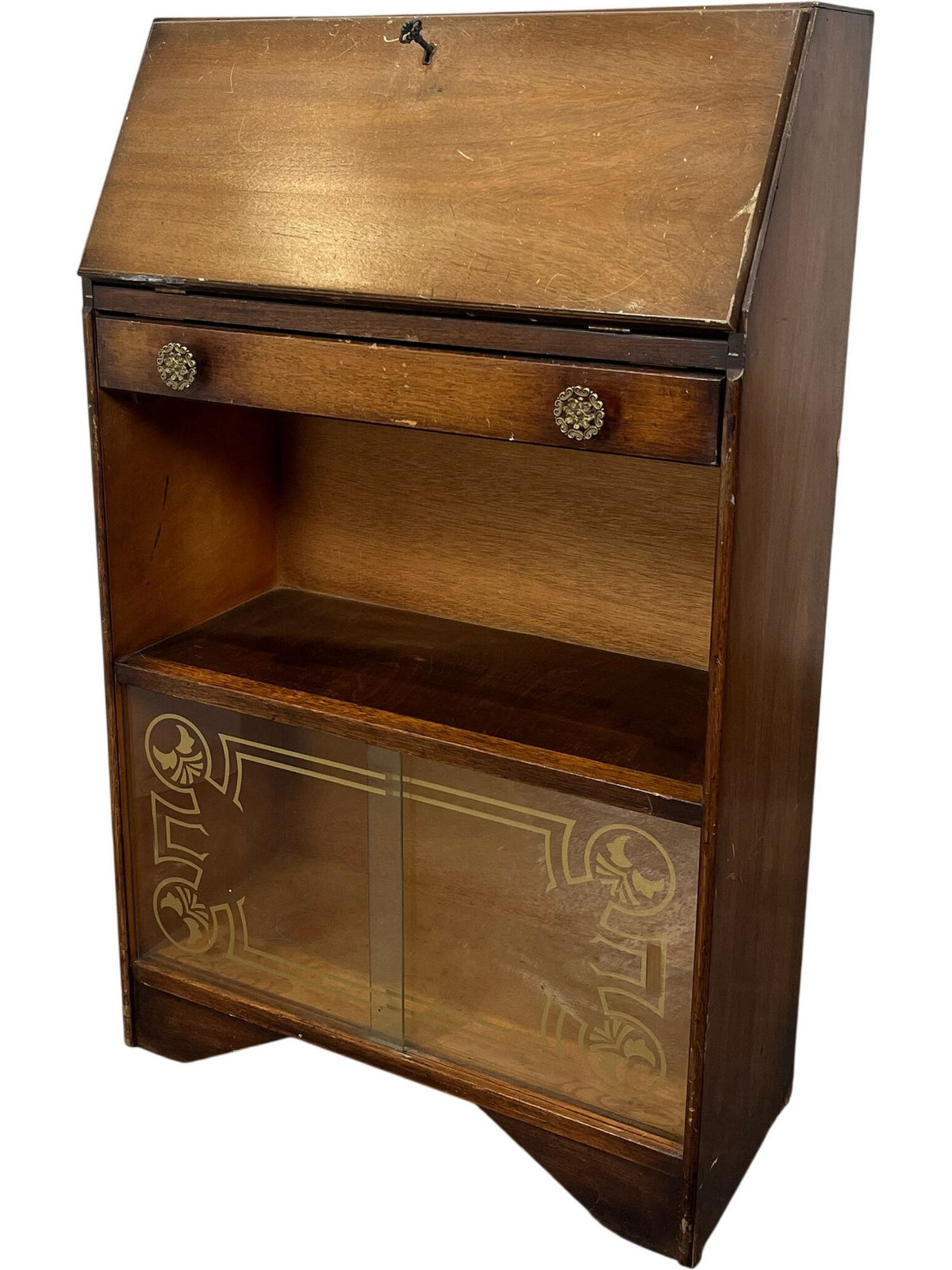 Antique Vintage Bureau Wood Desk (Pre-Loved)