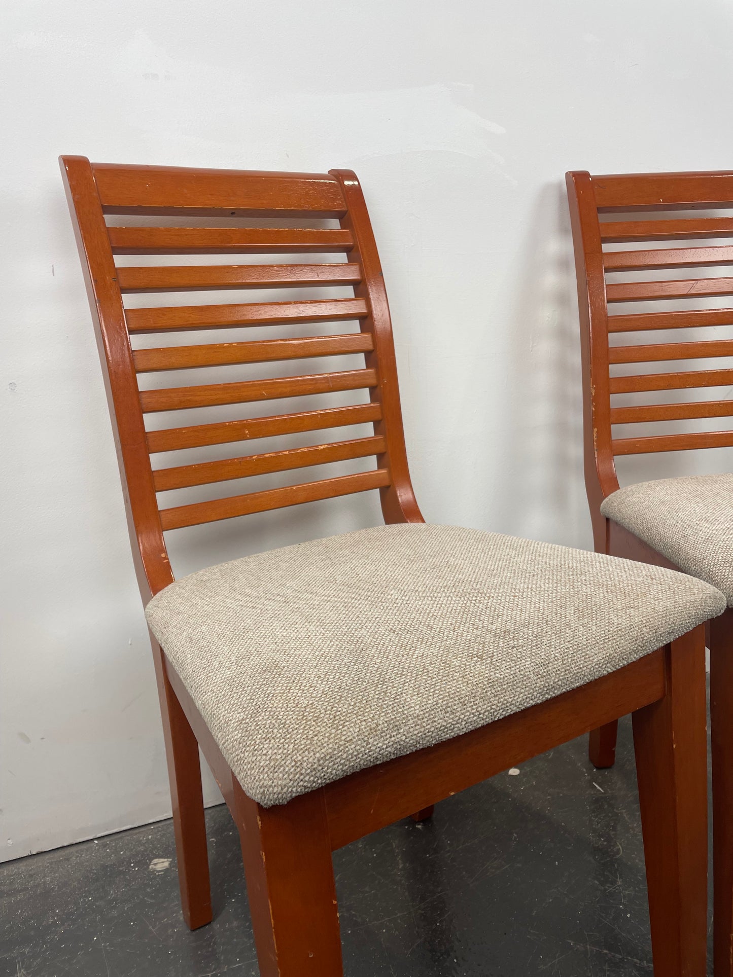 Brown Dining Chairs X2 (Pre-loved)