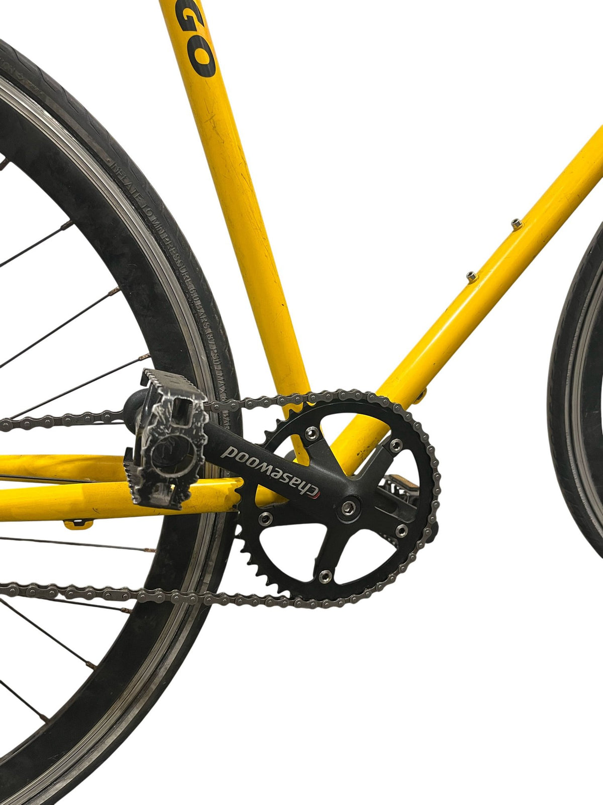 Serviced Mango Yellow 700c Road Bike (Pre-Loved)
