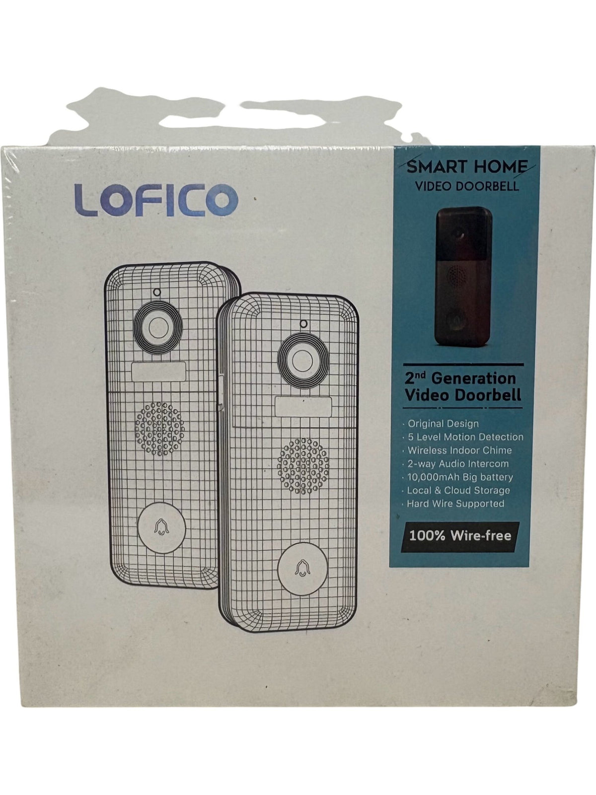 Lofico Smart Home 2nd Generation Video Doorbell (Unused)