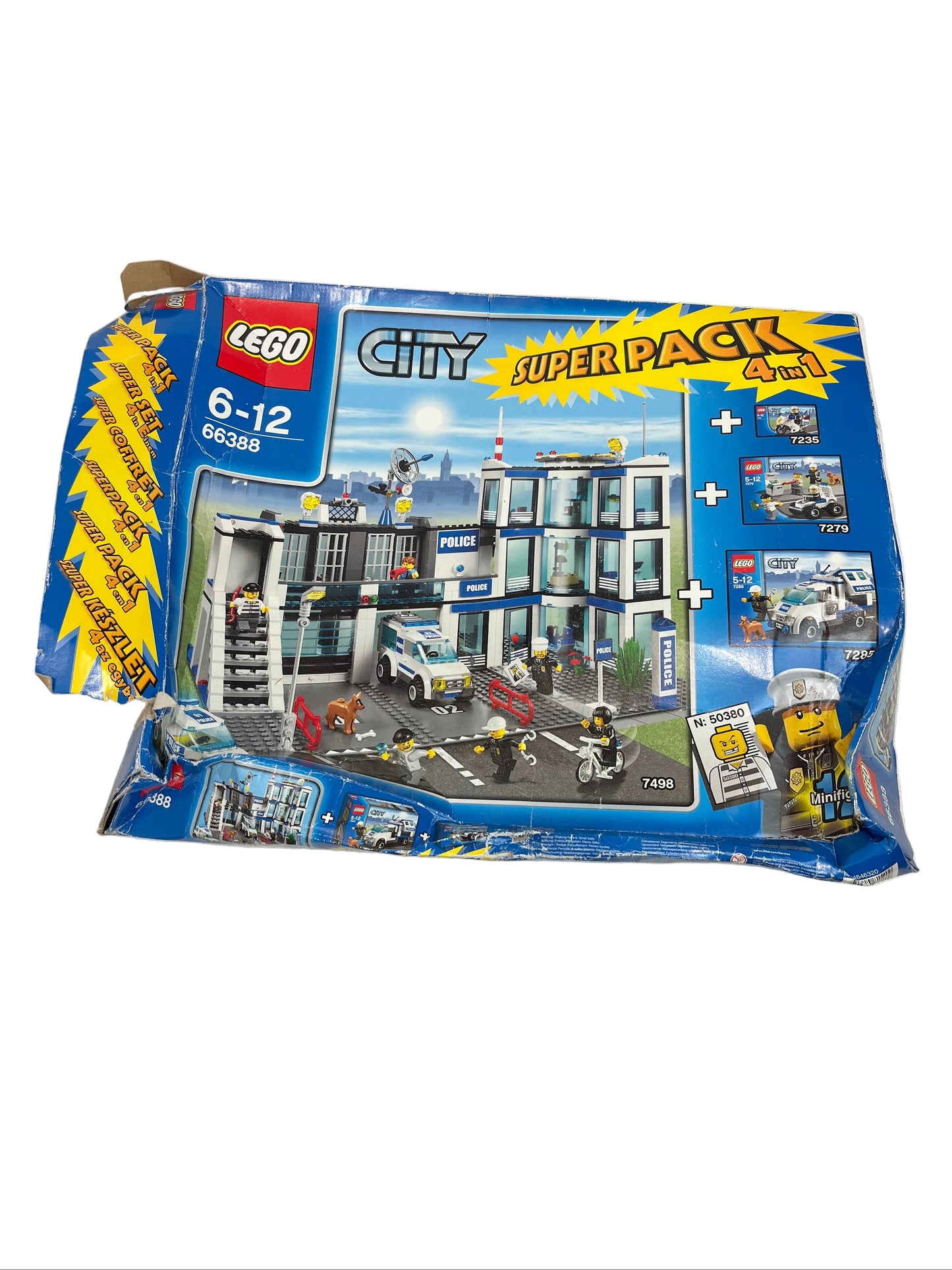 Lego City Police Station 4-In-1 Super Pack #66388 (Pre-Loved)