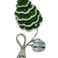 Ceramic Light-Up Christmas Tree with Multicolour Lights & Star 21cm (Pre-Loved)