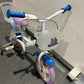 Snowqueen White 12” Children’s Bike With Stabilisers (Pre-Loved)