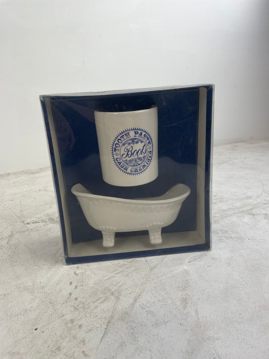 Bathroom Toothbrush and Soap Holder (New)