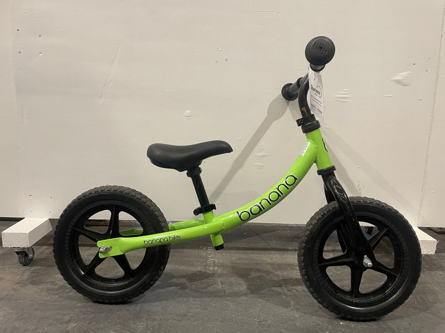 Serviced Green Banana Balance Bike (Pre-loved)