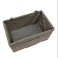 Purity Grey Woven Storage Trunk (Pre-Loved)