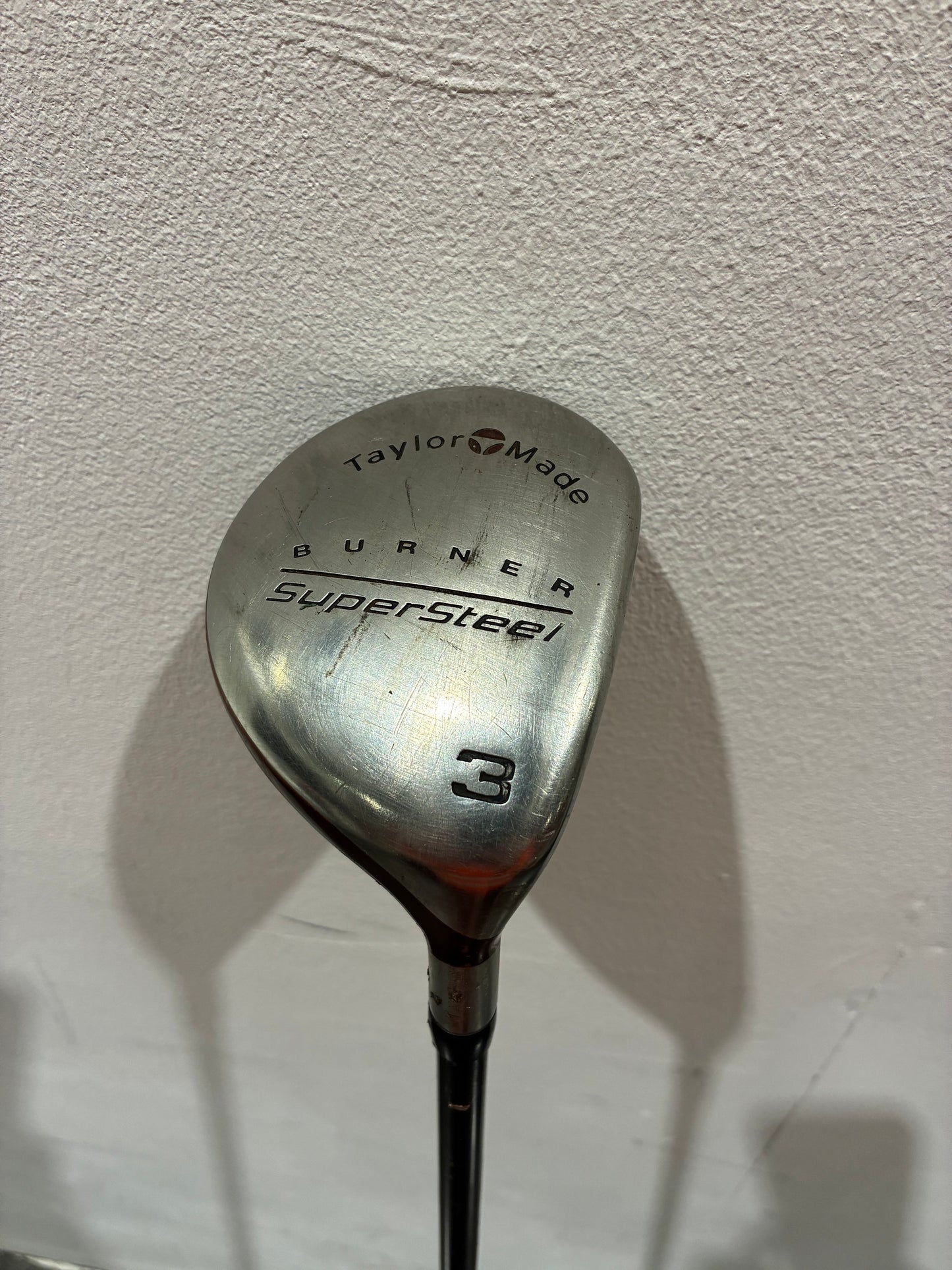 Taylormade Burner Supersteel 3 Wood Golf Club (Pre-loved)
