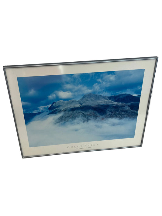 Colin Prior Langdale Pikes Framed Picture (Pre-Loved)