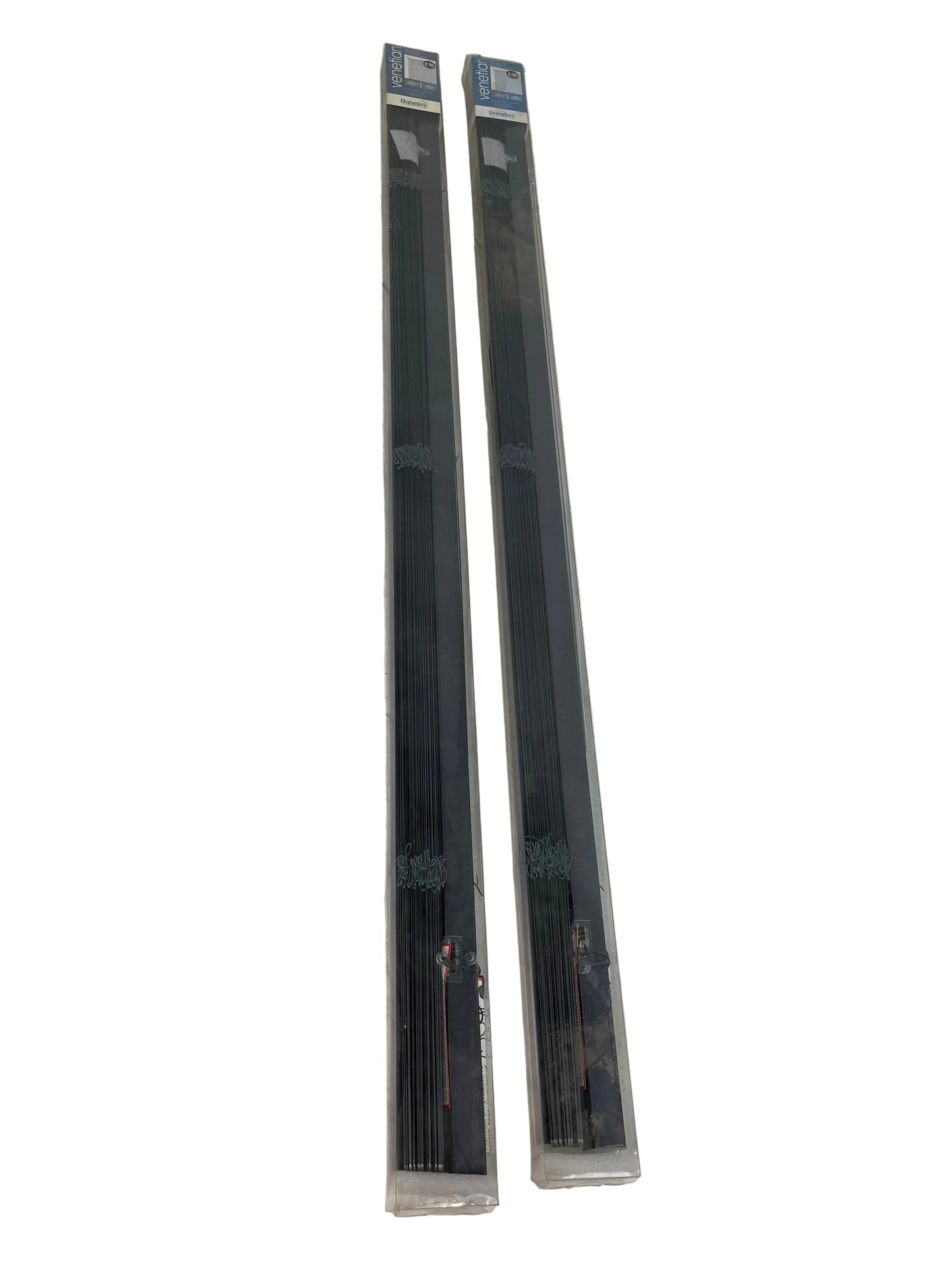 Black Aluminium Venetian Blinds (New)