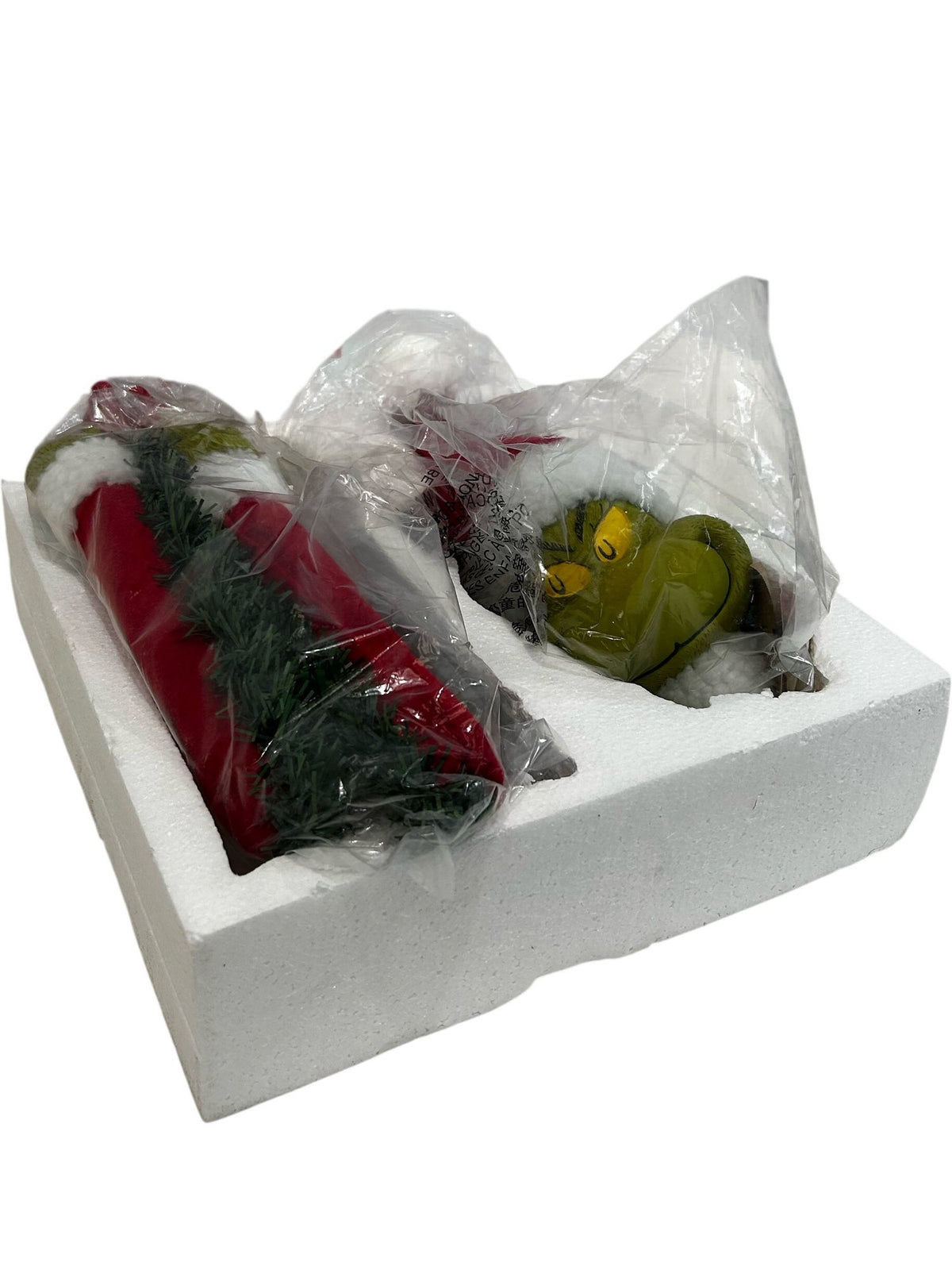 Dept 56 Possible Dreams Grinch Clothique Christmas Tree Topper Set (Pre-Loved)