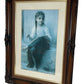 Bouguereau Print The Young Seamstress Framed (Pre-Loved)