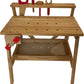 Melissa & Doug Children's Wooden Toy Workbench Pretend Play Set (Pre-Loved)