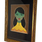The Green Lady Stanley Chow Framed Portrait Print Gold Frame (Pre-Loved)