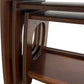 Vintage Retro Mid Century Modern Style Wood Nesting Tables Set (Pre-Loved)
