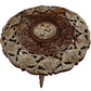 Ornate Carved Wooden Plant Stand Side Table (Pre-Loved)